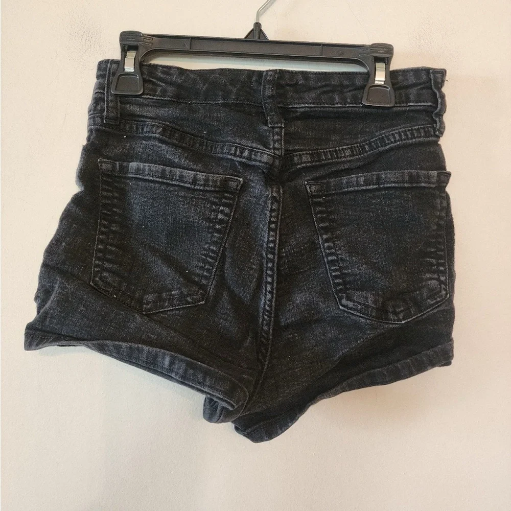 Wild fable black highest rise booty shorts size 4